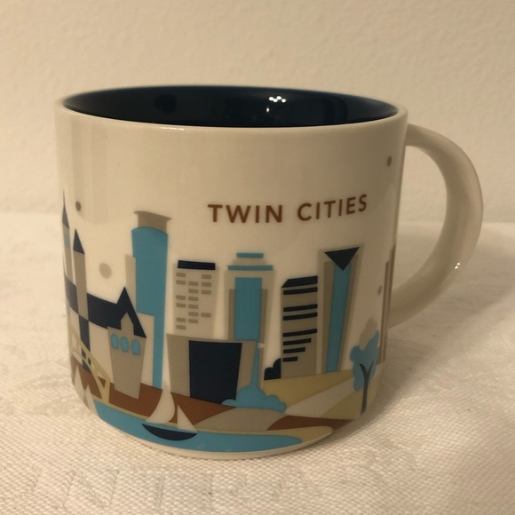 STARBUCKS Twin Cities You Are Here Collection Mug